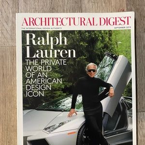 Architectural Digest Ralph Lauren Cover